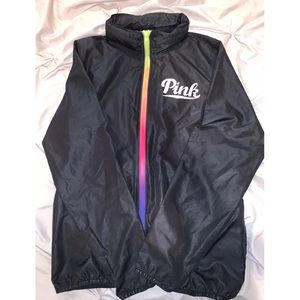 VS PINK windbreaker jacket w/ hood